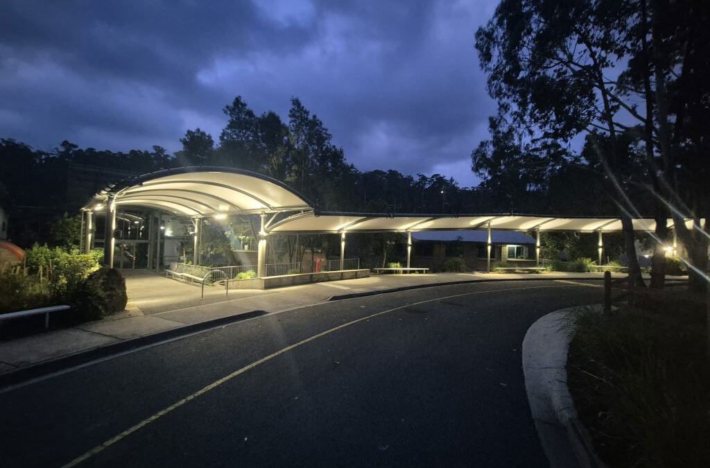 Belgrave Heights School Walkway Shade